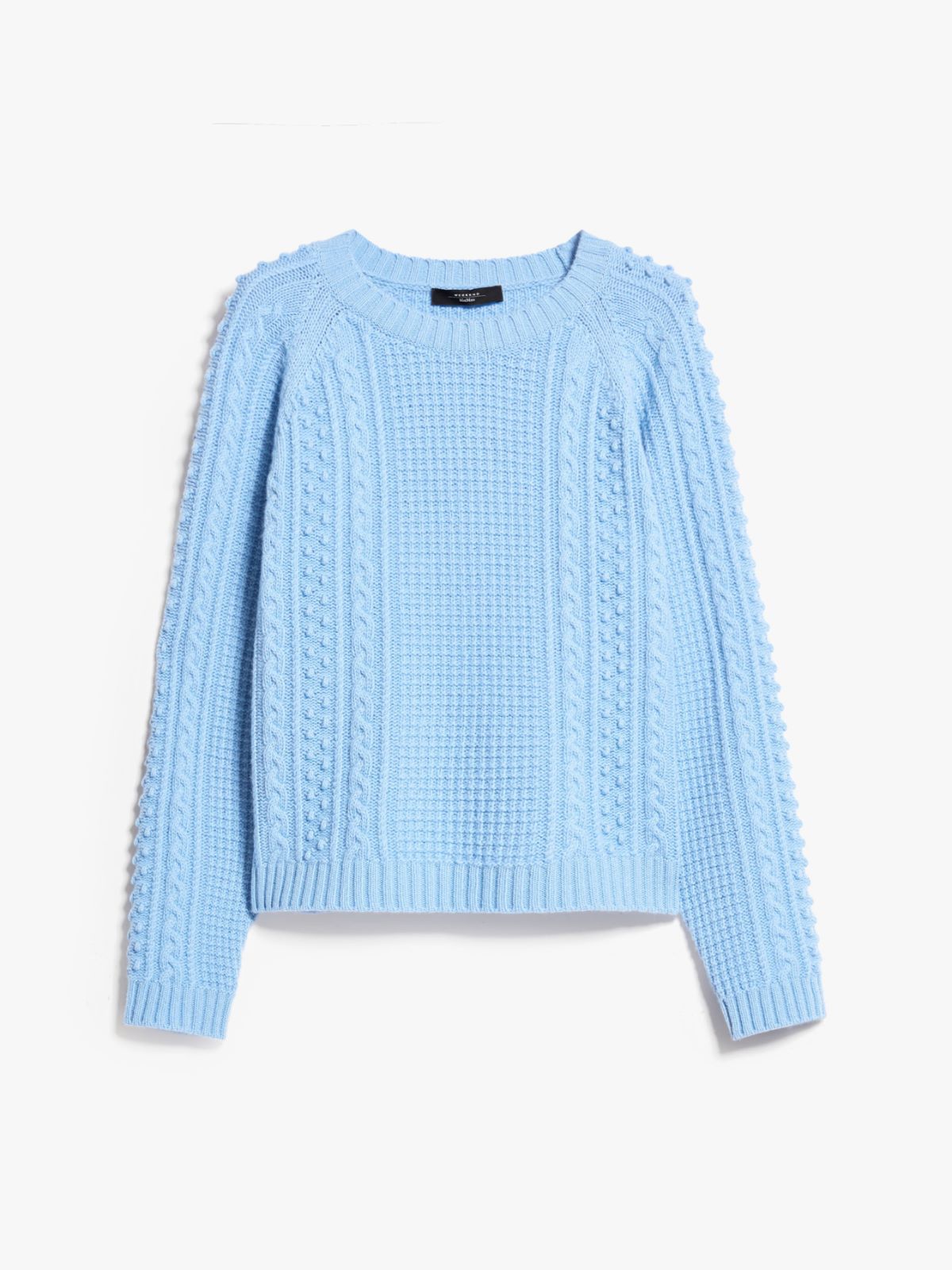 Wool yarn sweater - LIGHT BLUE - Weekend Max Mara - 6