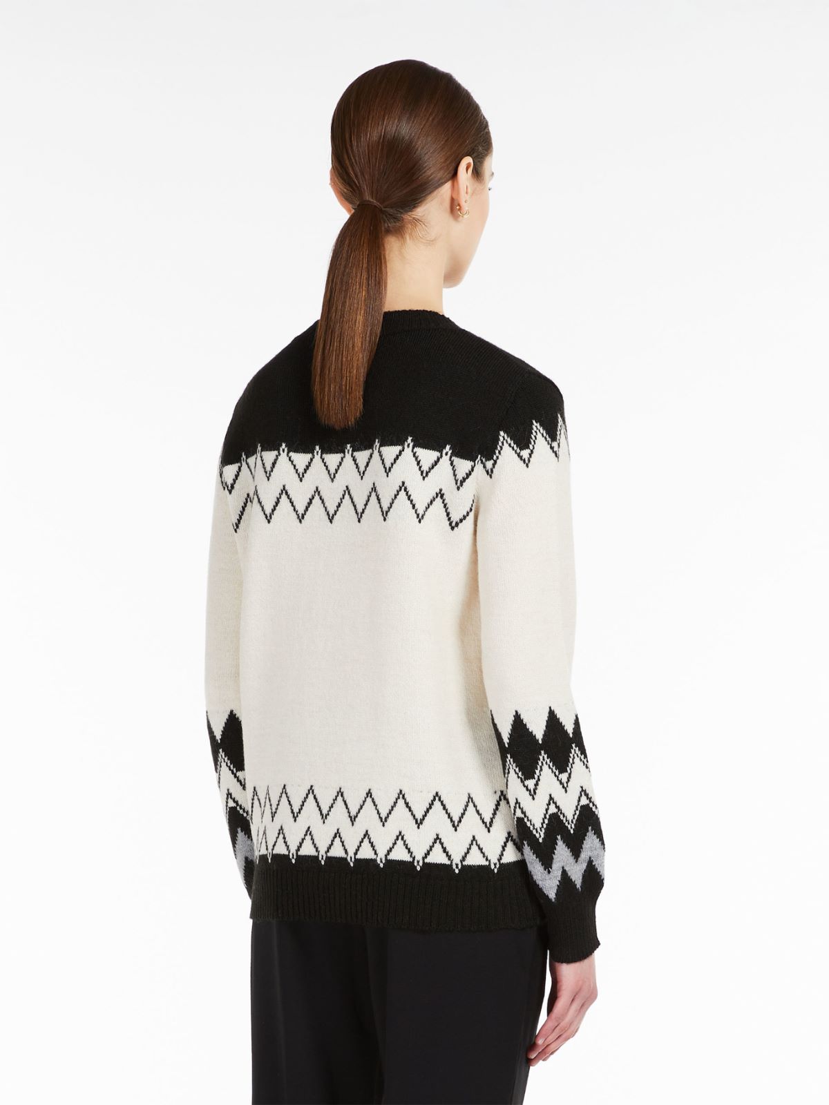 Alpaca and wool yarn sweater - AVIO - Weekend Max Mara - 3