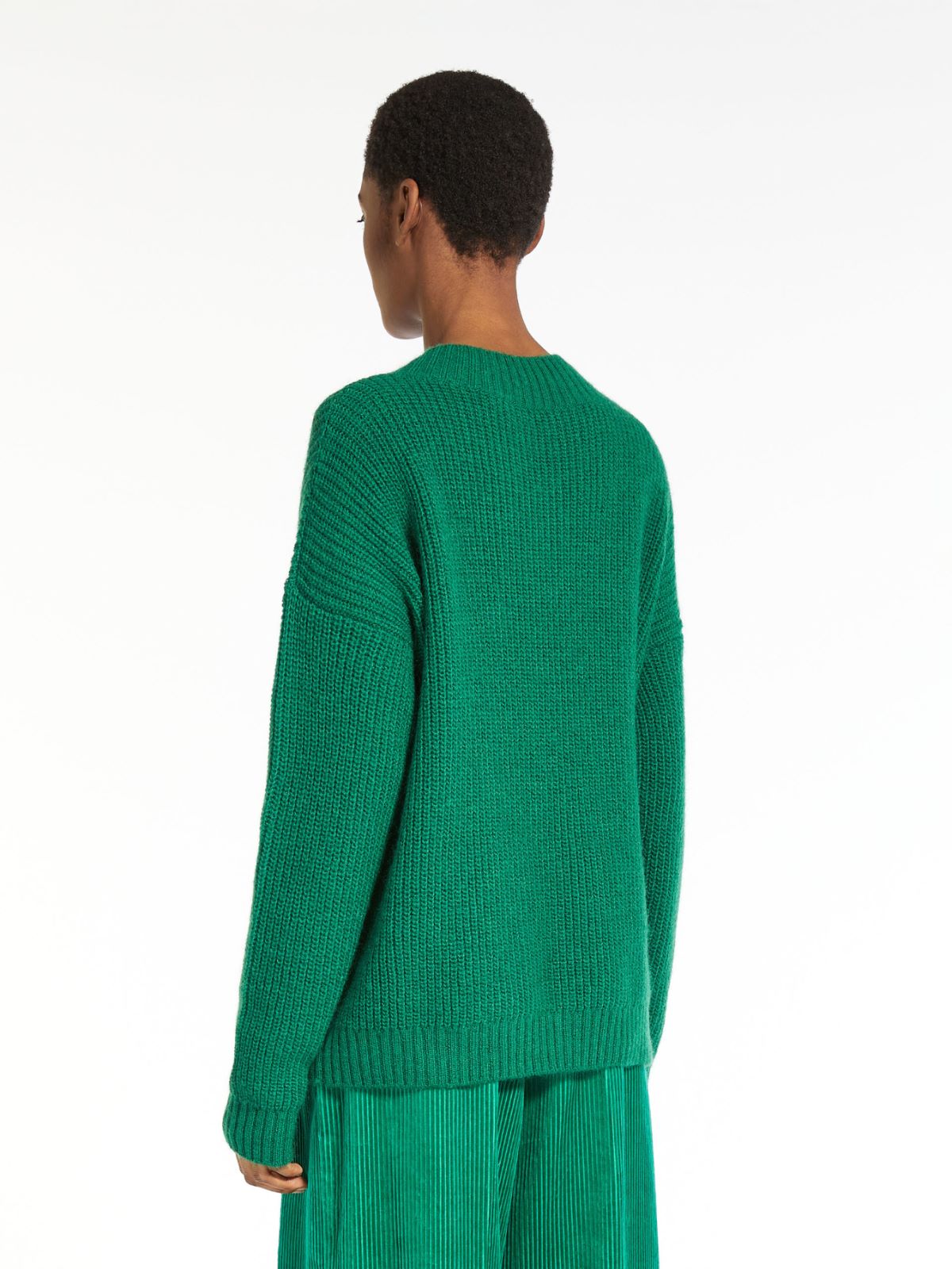 Mohair yarn sweater - EMERALD - Weekend Max Mara - 3