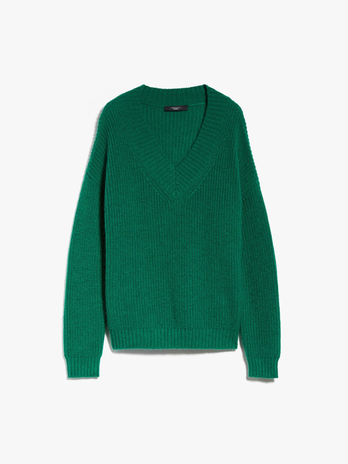 Mohair yarn sweater - EMERALD - Weekend Max Mara - 6