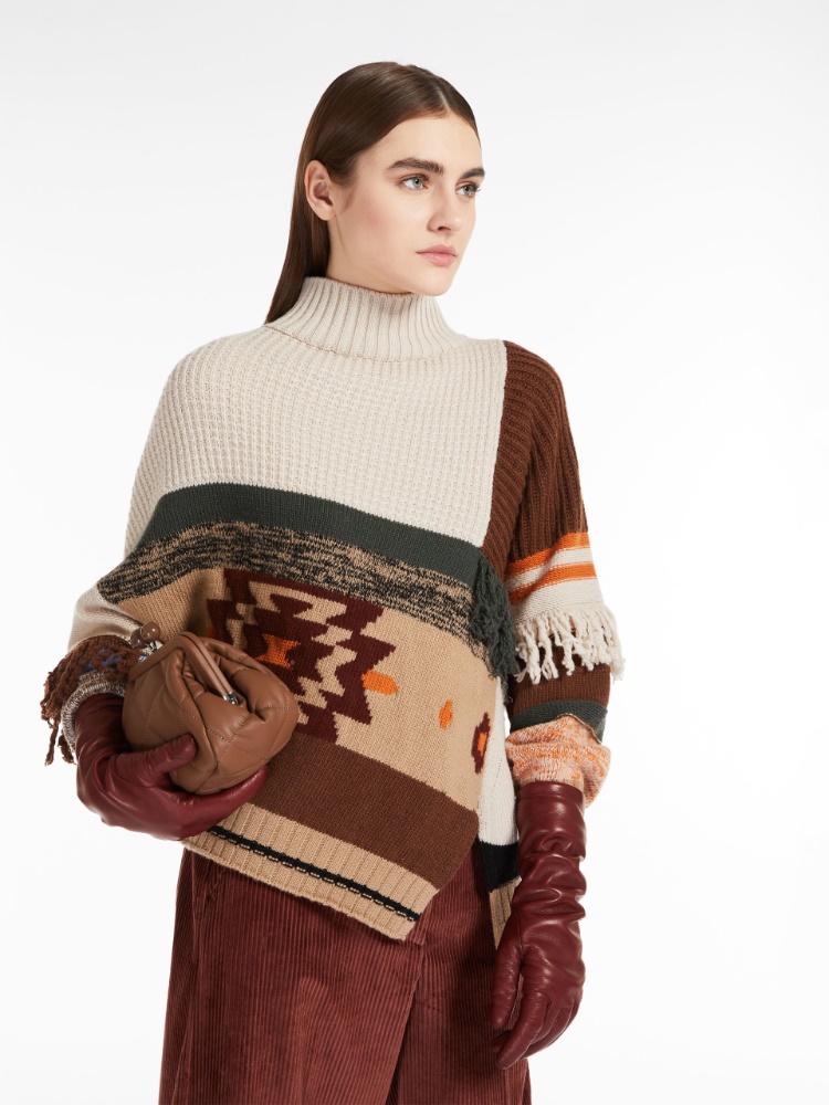Wool yarn sweater - BEIGE - Weekend Max Mara