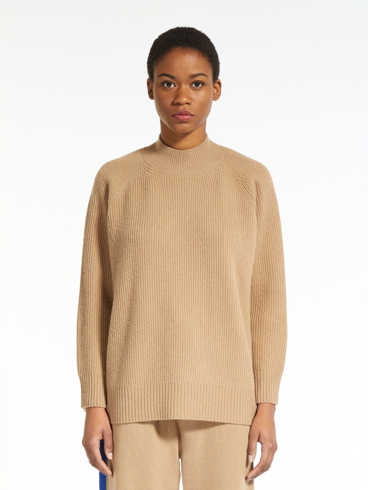 Wool yarn sweater - CAMEL - Weekend Max Mara - 2