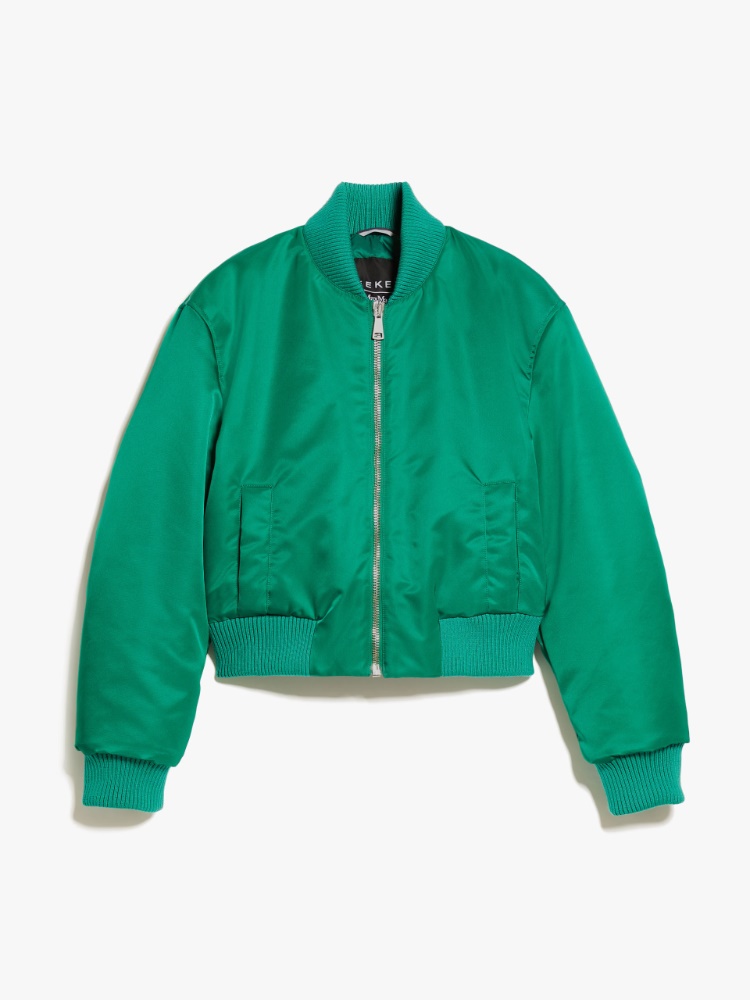 Water-repellent fabric bomber jacket -  - Weekend Max Mara
