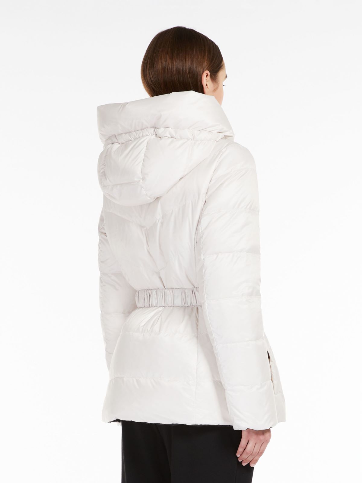 Water-repellent canvas down jacket - OPTICAL WHITE - Weekend Max Mara - 3
