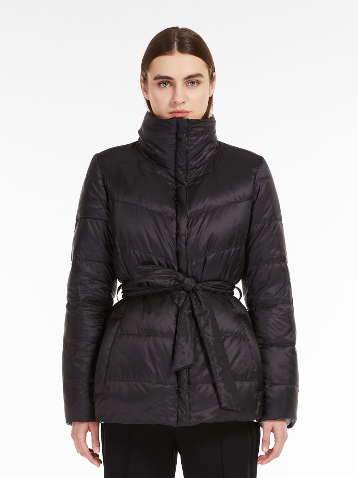 Water-repellent canvas down jacket - OPTICAL WHITE - Weekend Max Mara - 4