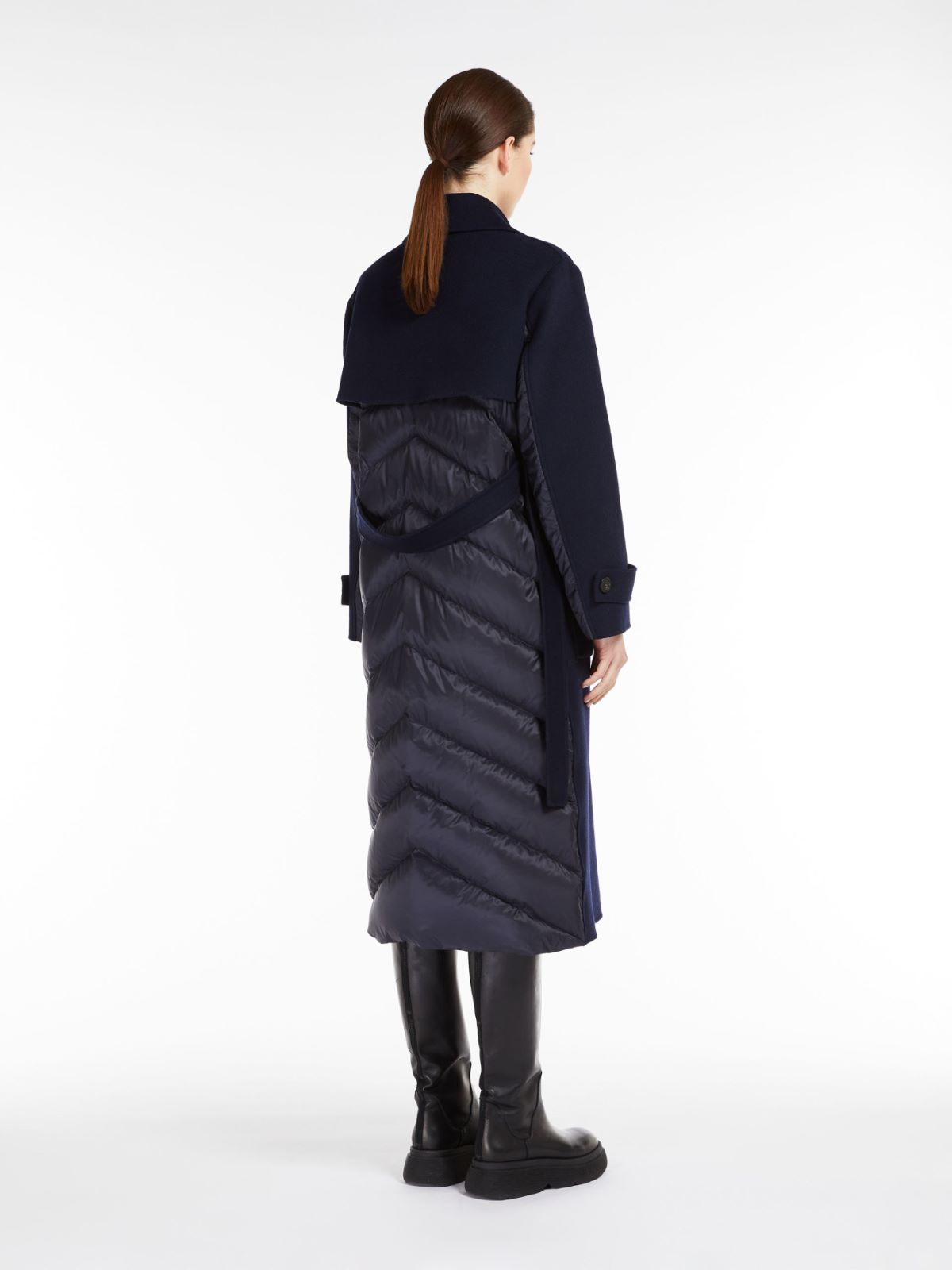 Wool broadcloth trench coat - ULTRAMARINE - Weekend Max Mara - 3