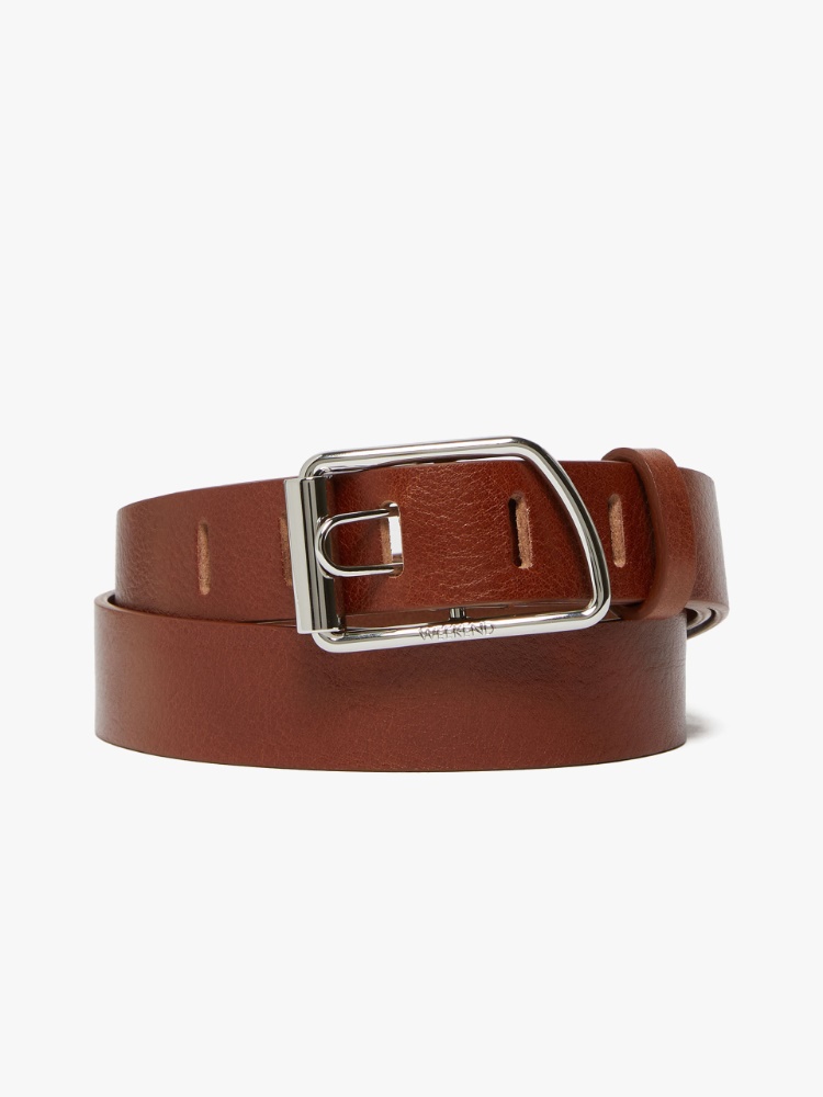 Leather belt - TOBACCO - Weekend Max Mara
