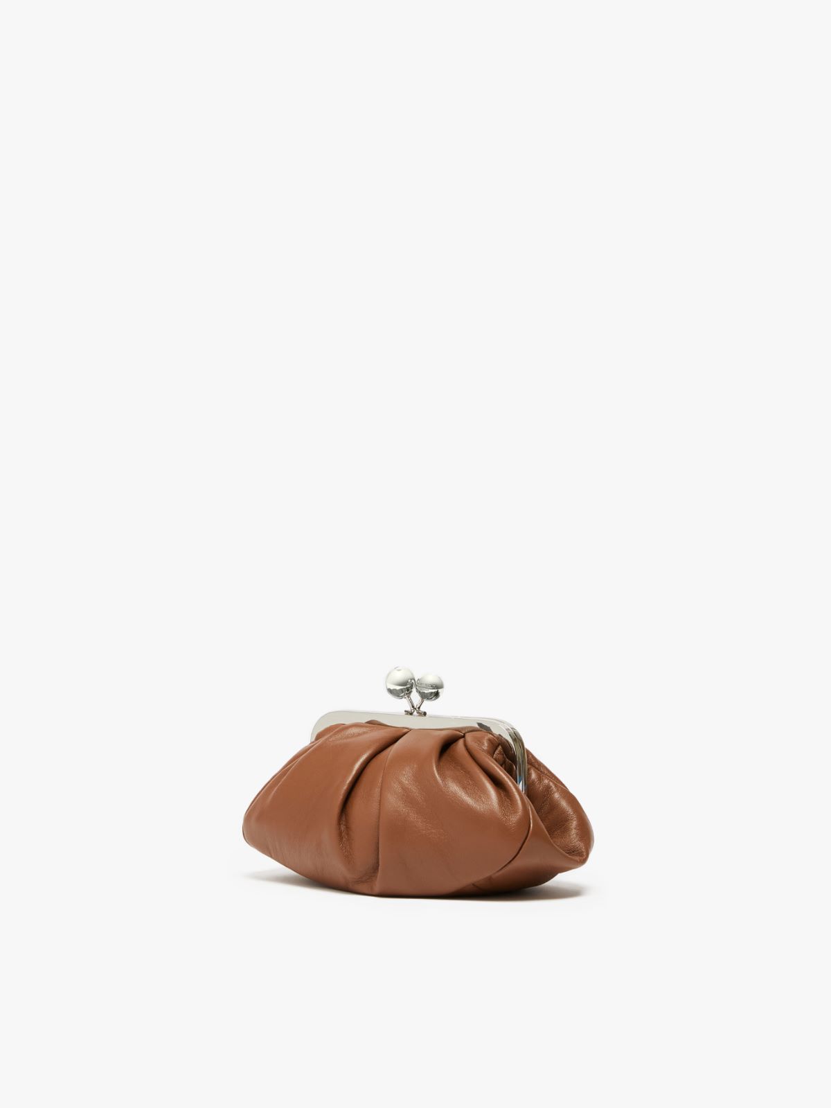 Small Pasticcino Bag in nappa leather, tobacco | Weekend Max Mara