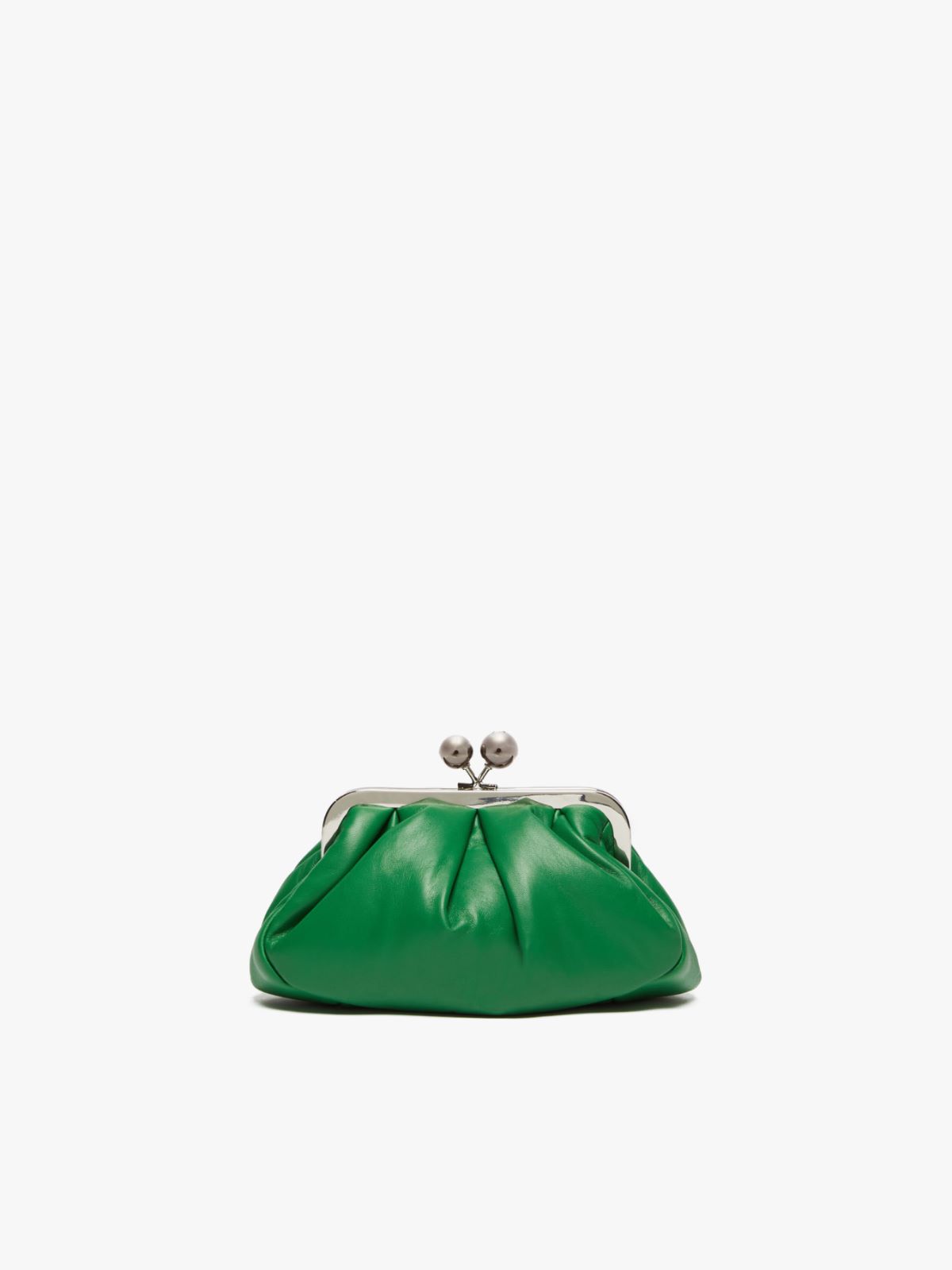 Small Pasticcino Bag in nappa leather - GREEN - Weekend Max Mara - 3
