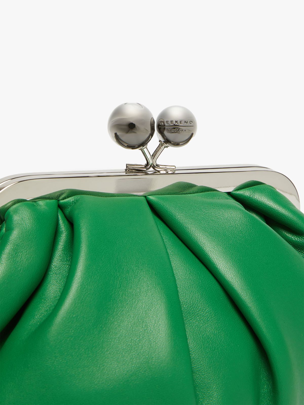Small Pasticcino Bag in nappa leather - GREEN - Weekend Max Mara - 5