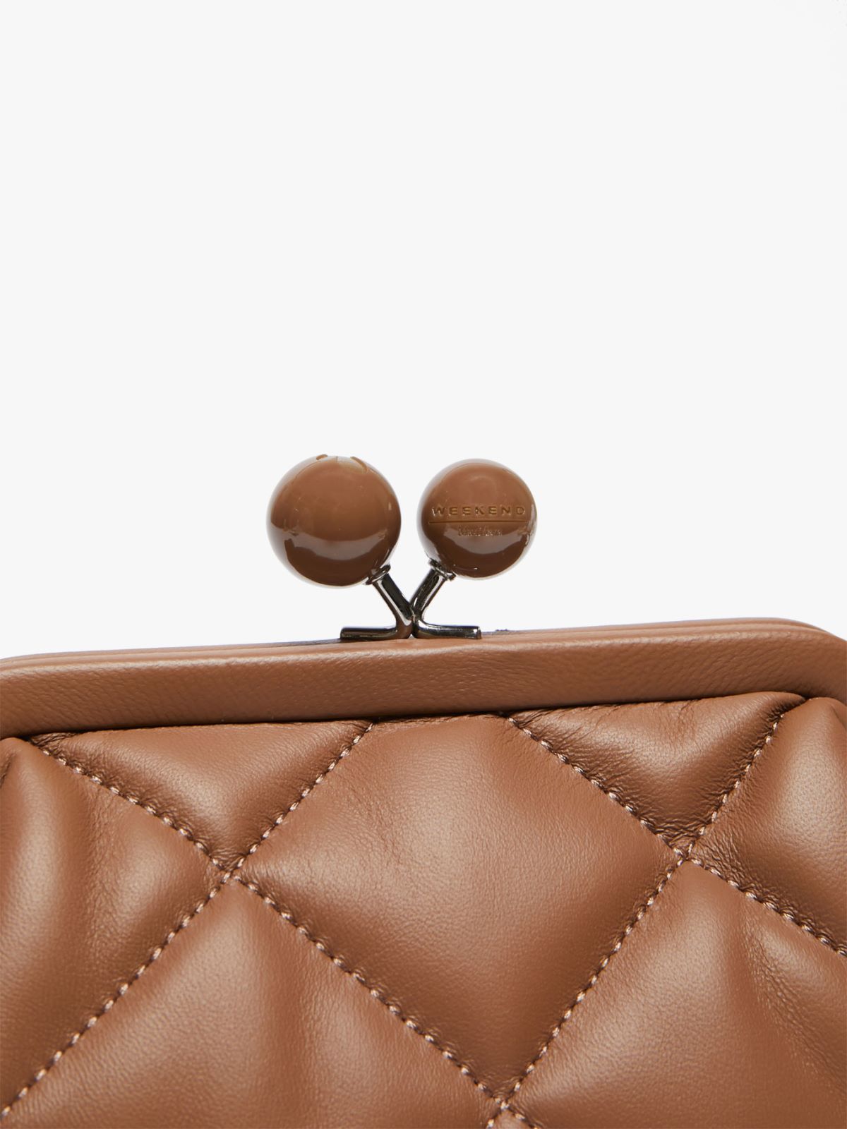 Small Pasticcino Bag in nappa leather - BROWN - Weekend Max Mara - 5