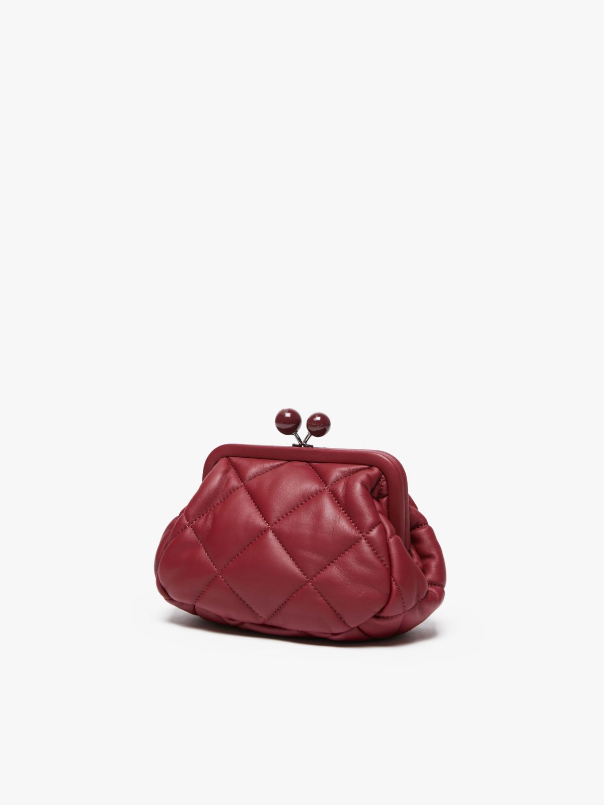Small Pasticcino Bag in nappa leather - BORDEAUX - Weekend Max Mara - 2