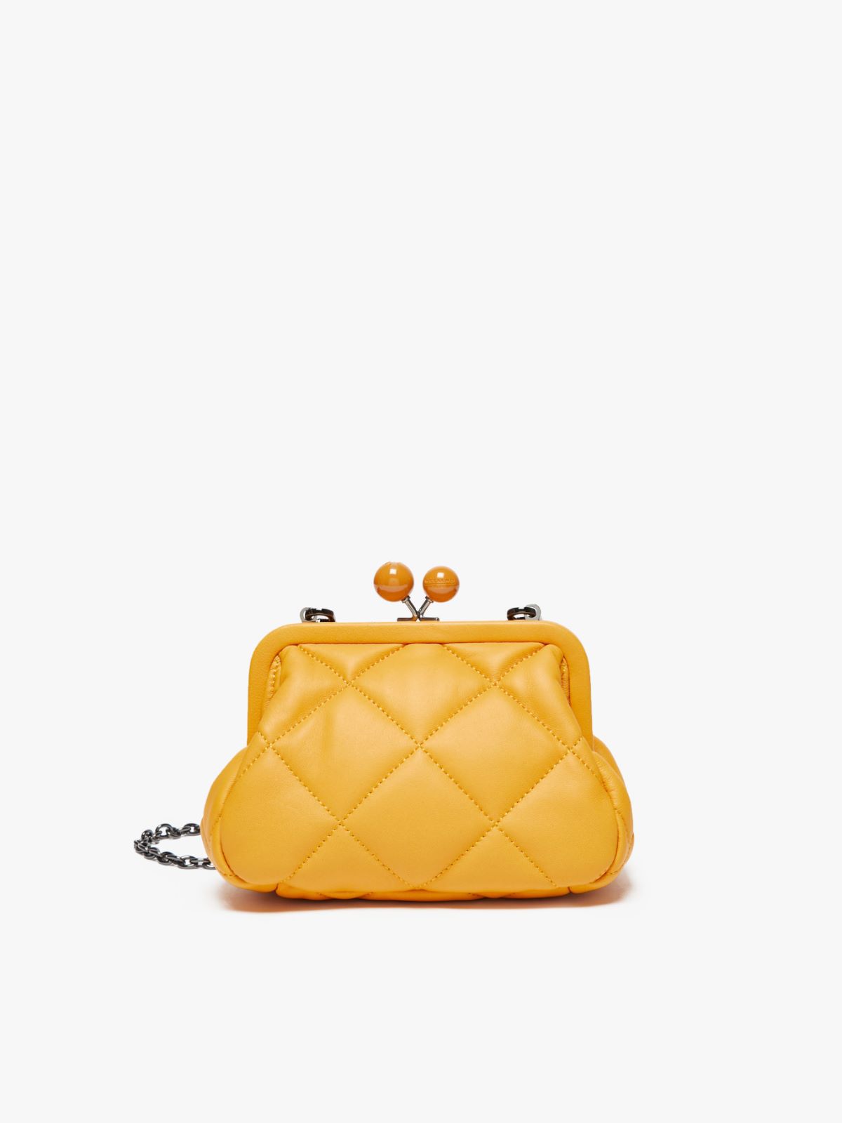 Small Pasticcino Bag in nappa leather - GOLD - Weekend Max Mara