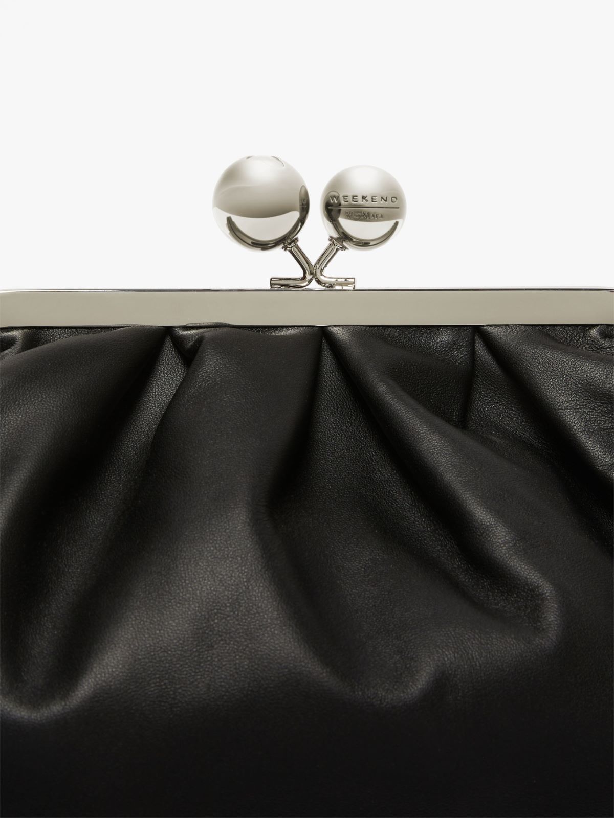 Medium Pasticcino Bag in nappa leather - BLACK - Weekend Max Mara - 5