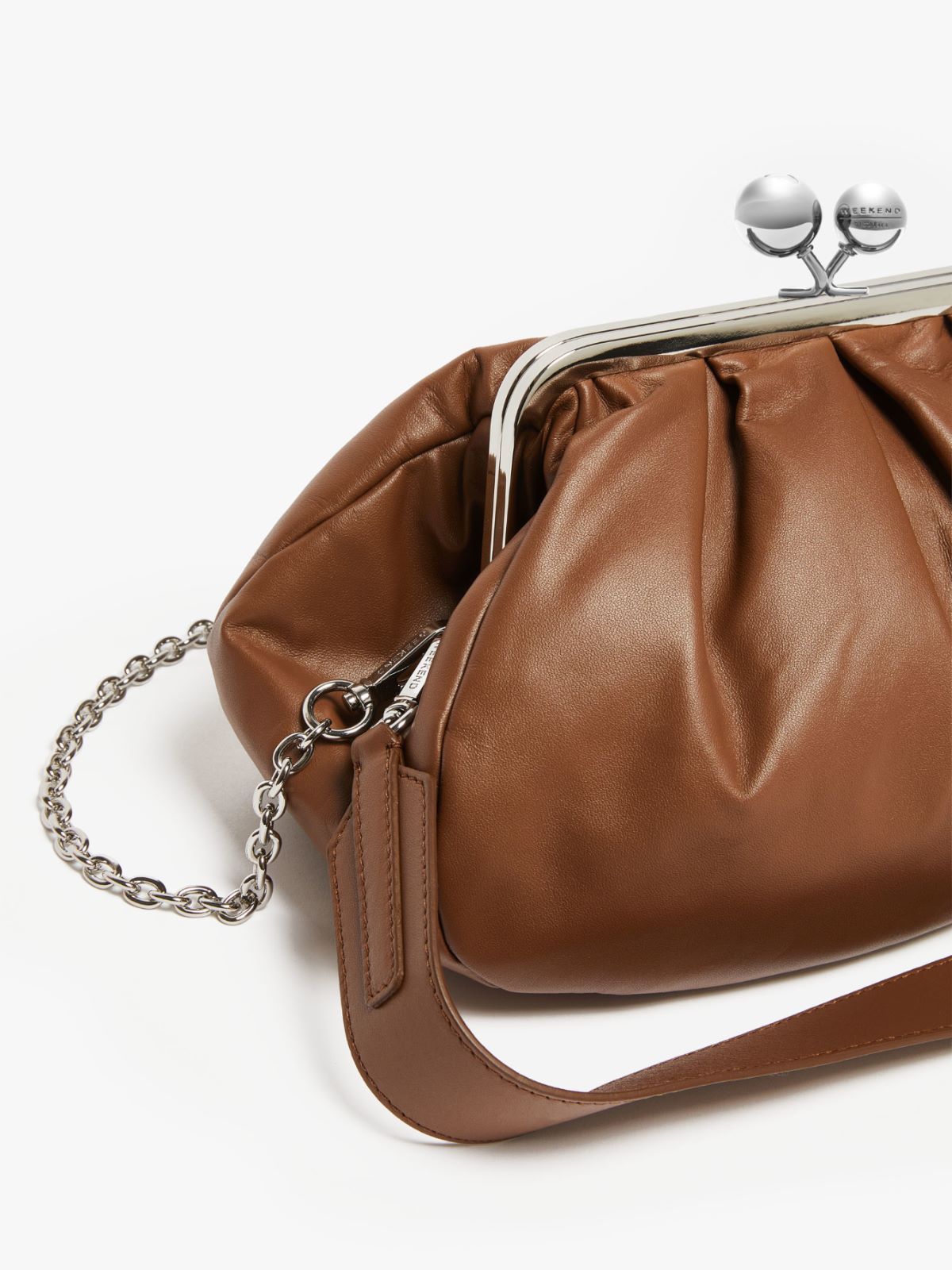 Medium Pasticcino Bag in nappa leather - TOBACCO - Weekend Max Mara - 4
