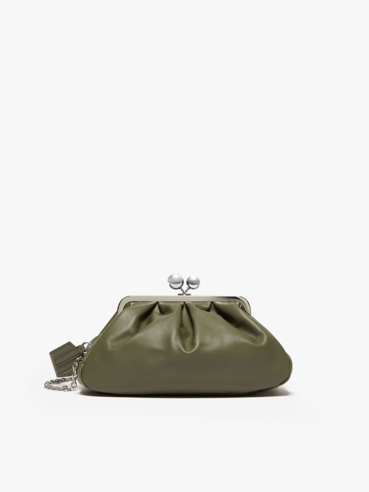 Medium Pasticcino Bag in nappa leather - KAKI - Weekend Max Mara