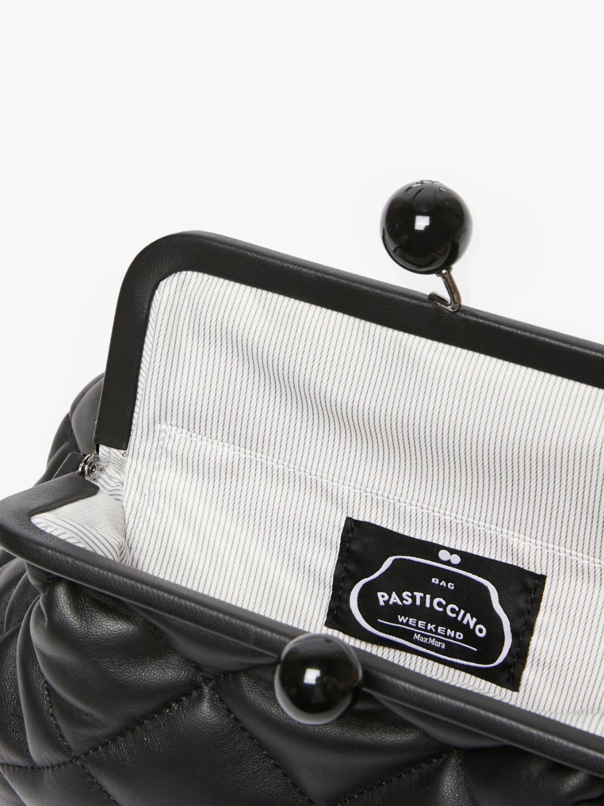 Weekend Max Mara Medium Pasticcino Bag - Black