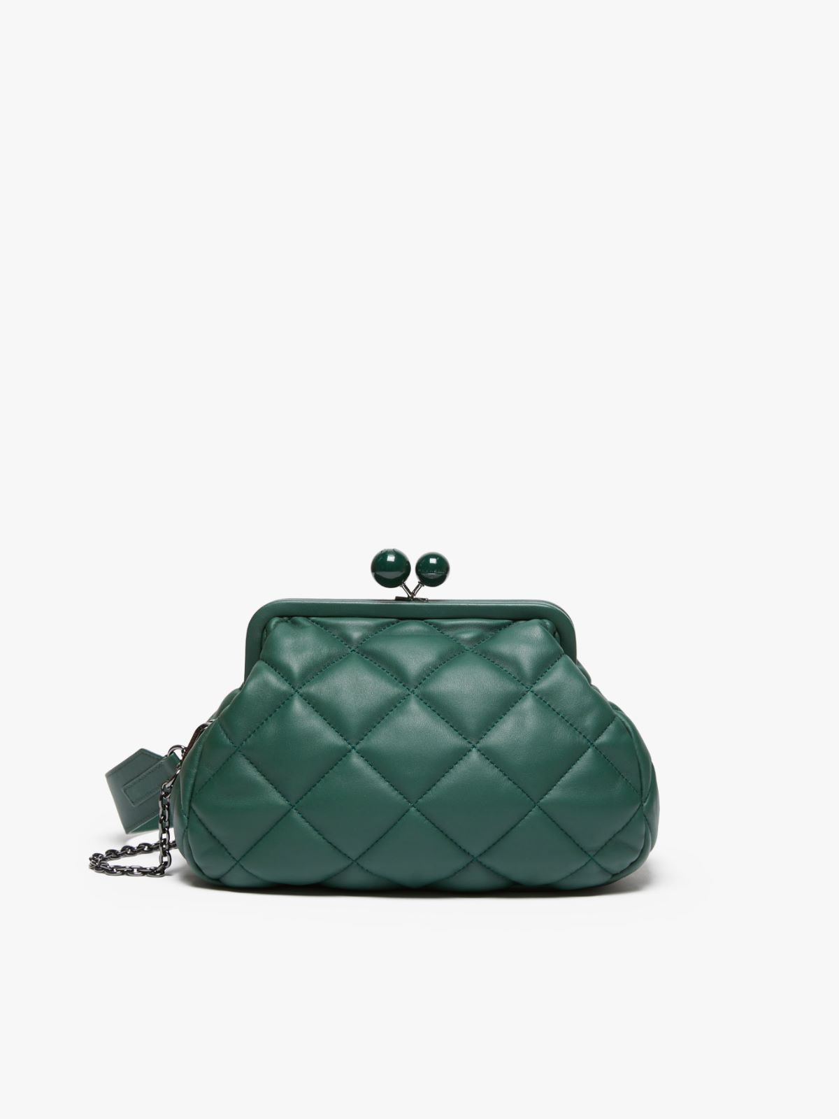 Weekend Max Mara | Woman - Small Pasticcino Bag in Nappa Leather - Green