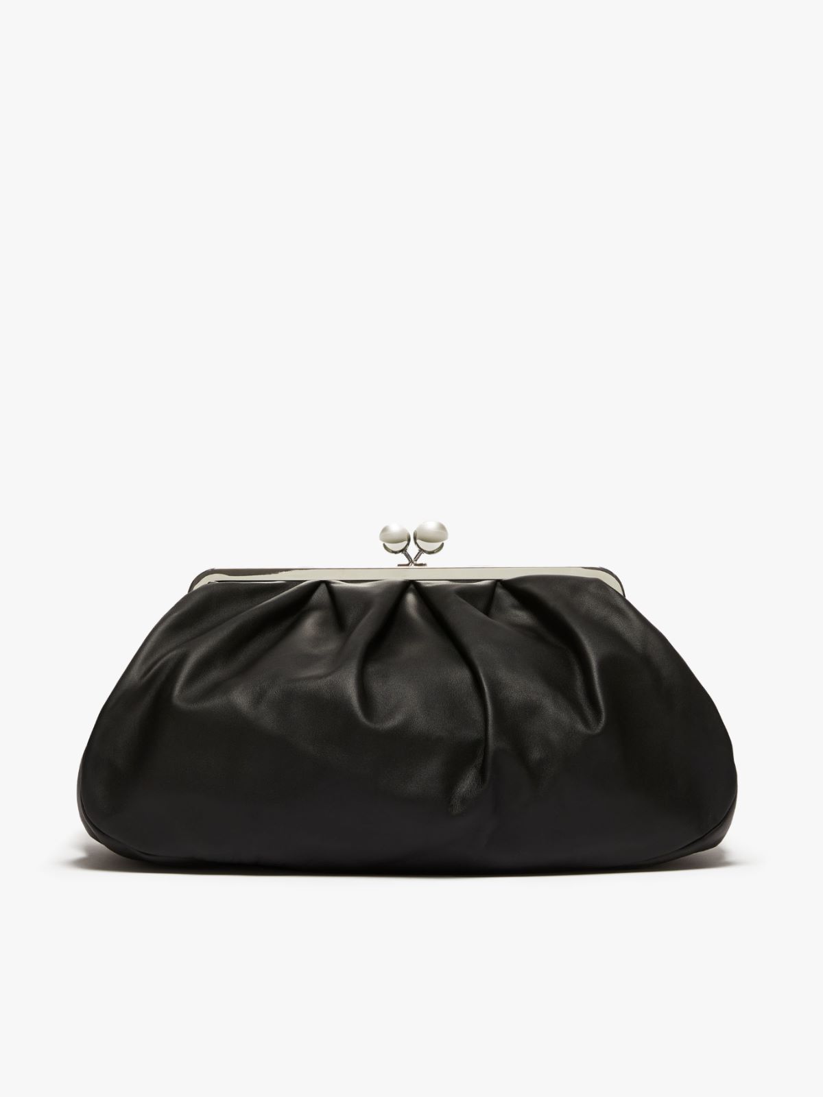 Large Pasticcino Bag in nappa leather - BLACK - Weekend Max Mara - 3