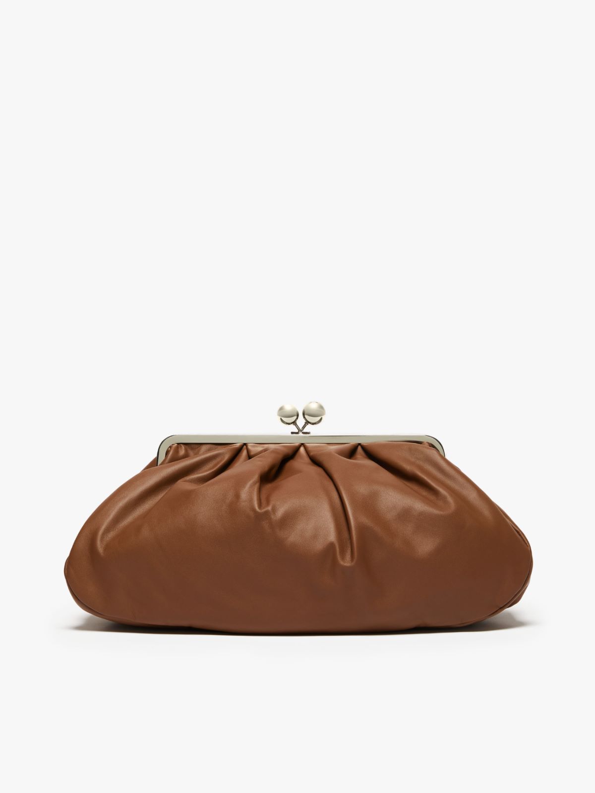 Large Pasticcino Bag in nappa leather - TOBACCO - Weekend Max Mara - 3