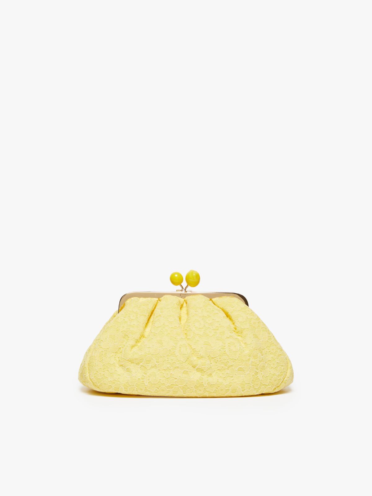Hommage à la France Pasticcino Bag in lace - BRIGHT YELLOW - Weekend Max Mara - 3