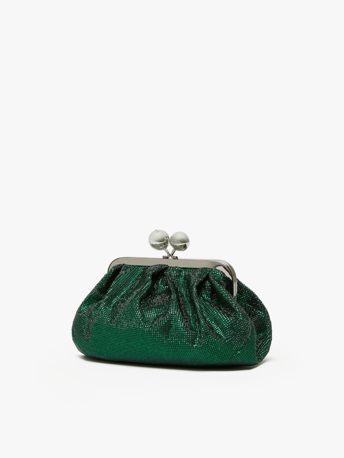 Small Pasticcino Bag in rhinestones - EMERALD - Weekend Max Mara - 2