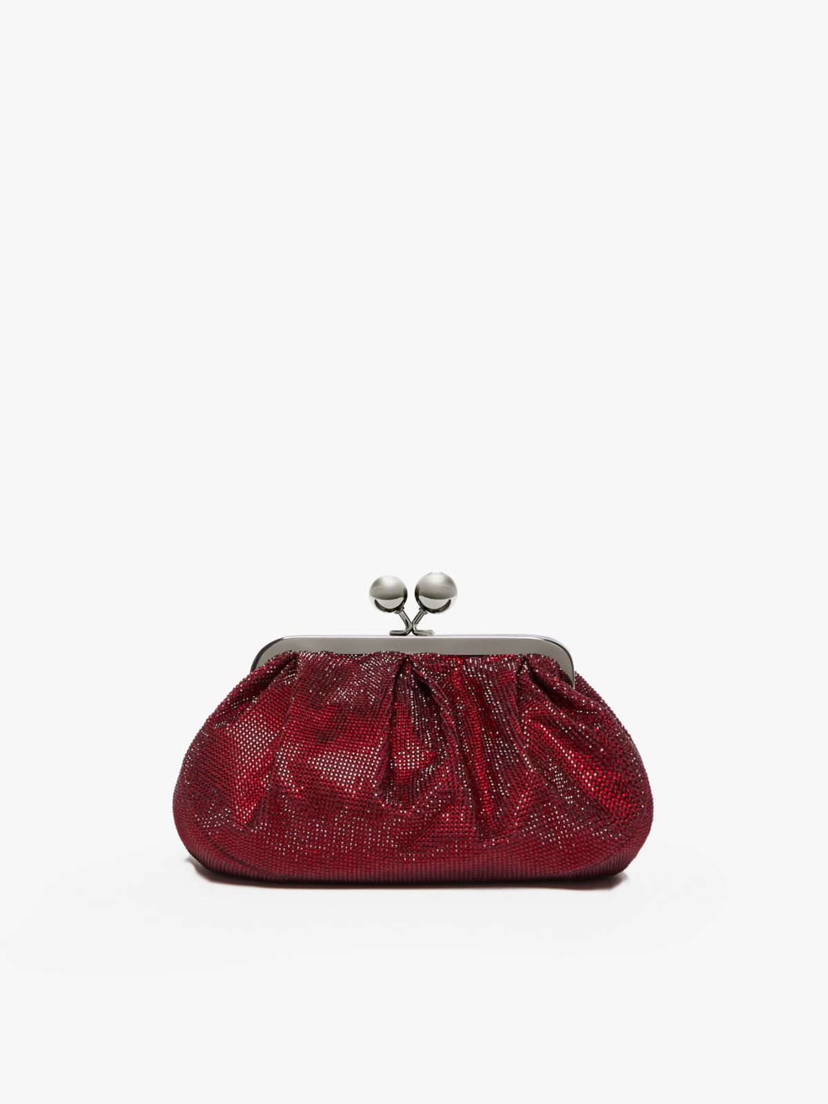 Small Pasticcino Bag in rhinestones - RED - Weekend Max Mara - 3