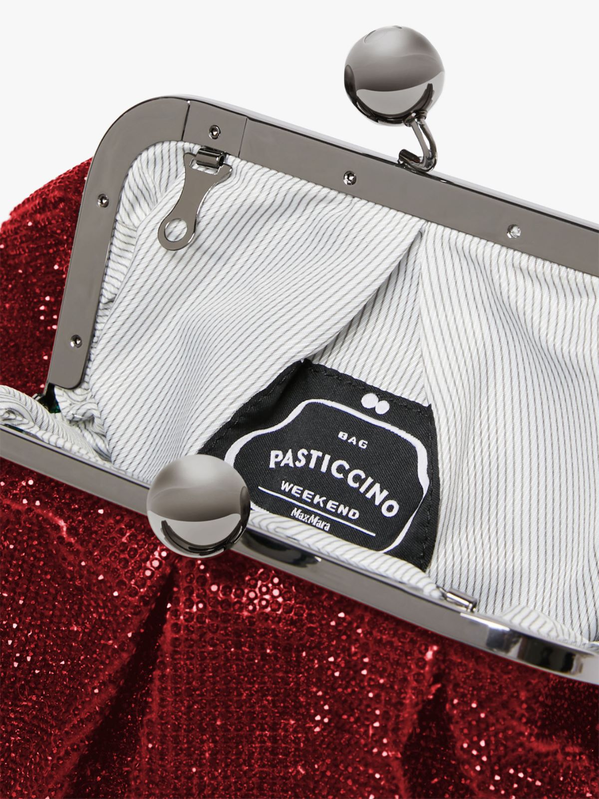 Pasticcino Bag Small in strass - ROSSO - Weekend Max Mara - 6