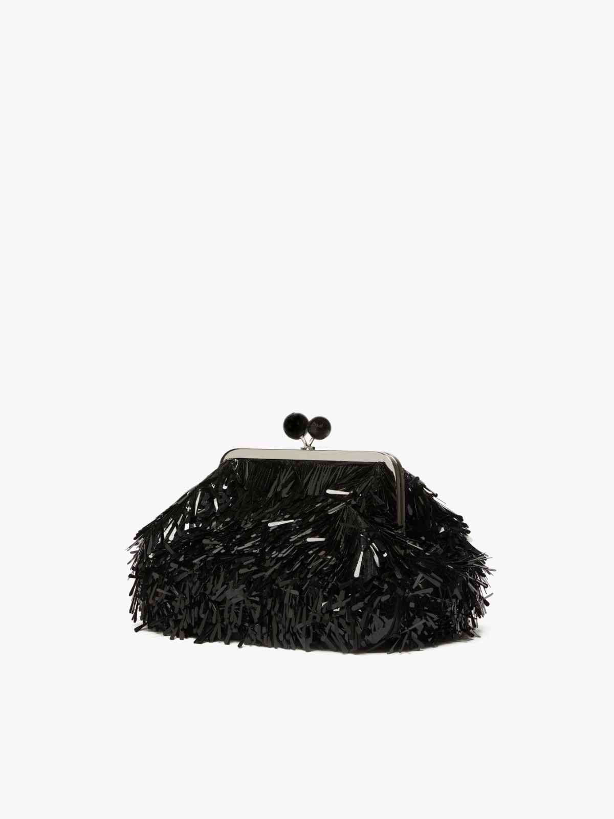 Medium Pasticcino Bag with sequins - BLACK - Weekend Max Mara - 2