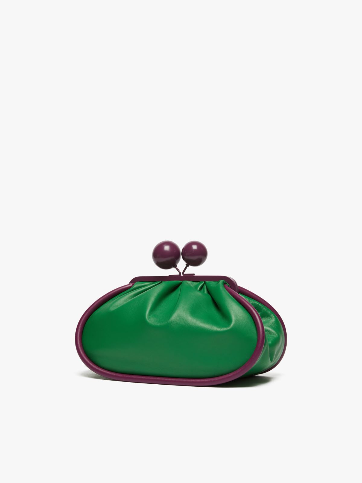 Medium Pasticcino Bag in nappa leather - GREEN - Weekend Max Mara - 2