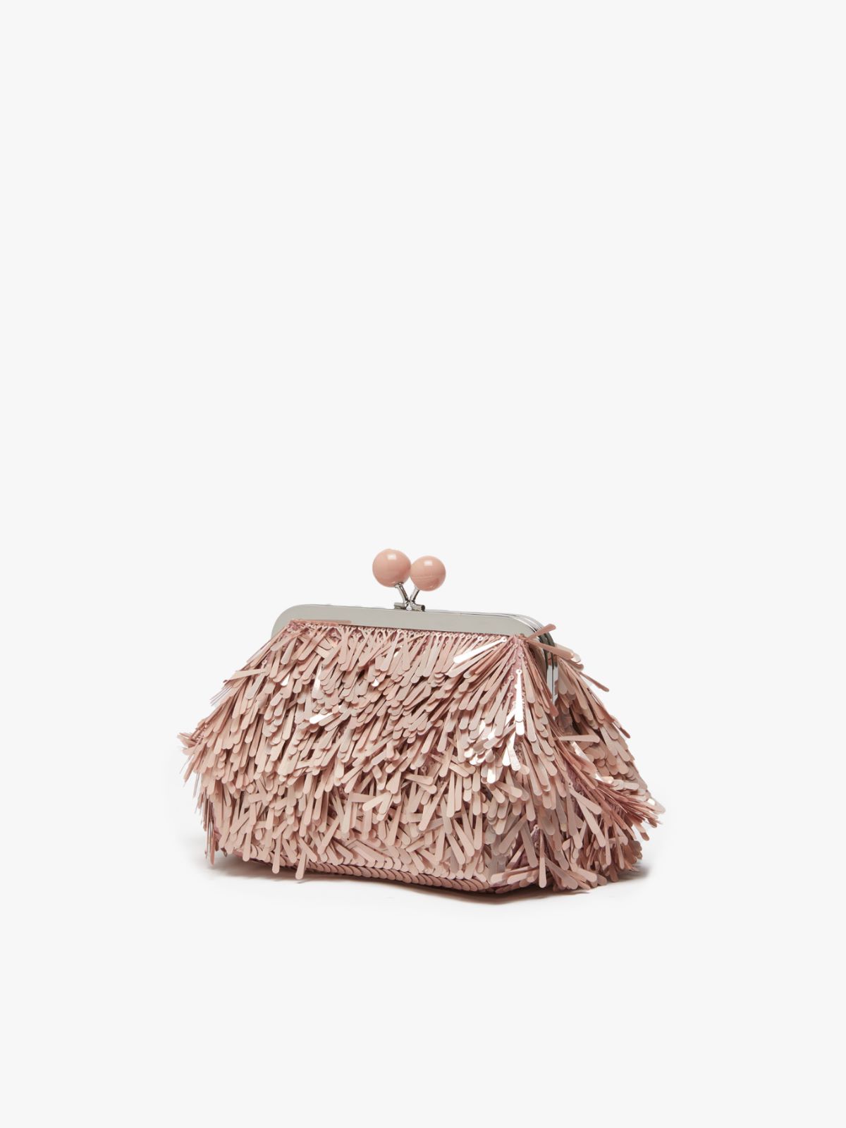 Small Pasticcino Bag with sequins - PINK - Weekend Max Mara - 2