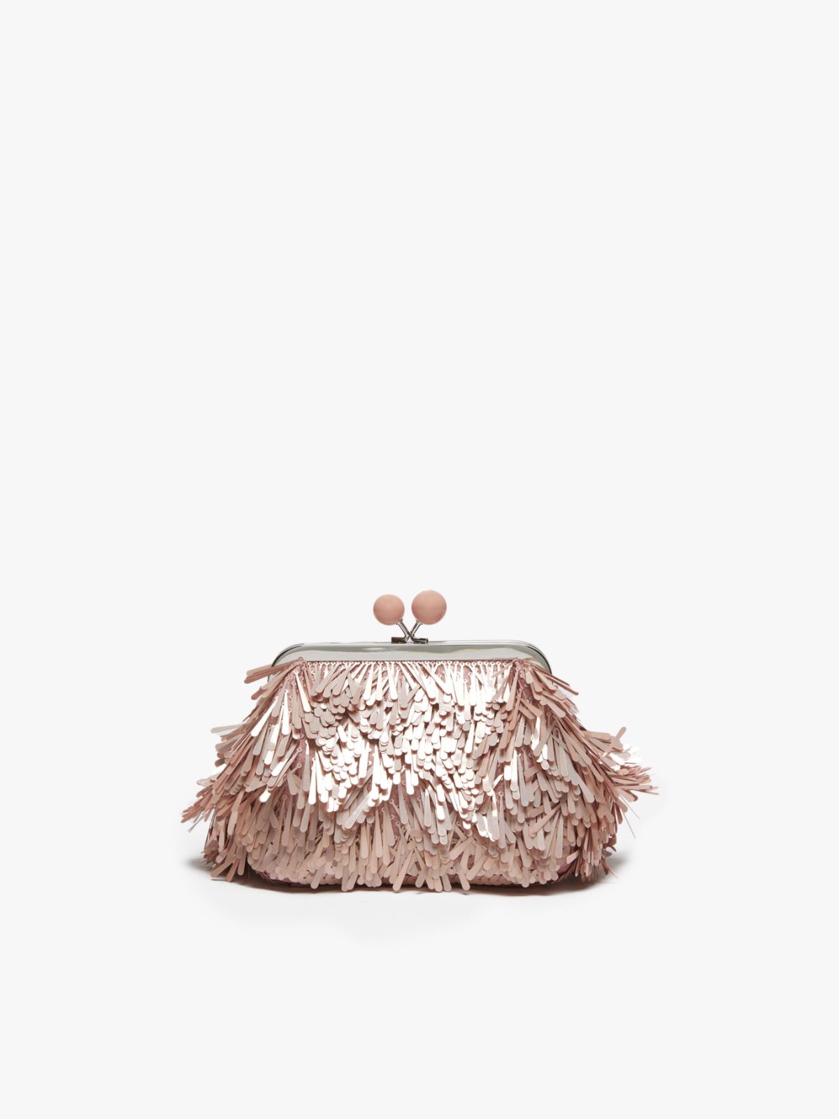 Small Pasticcino Bag with sequins - PINK - Weekend Max Mara - 3