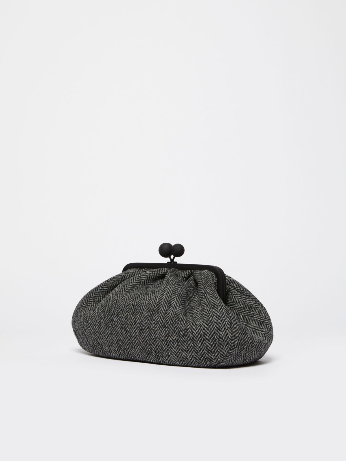 Pasticcino Bag Medium in lana chevron - ANTRACITE - Weekend Max Mara - 2