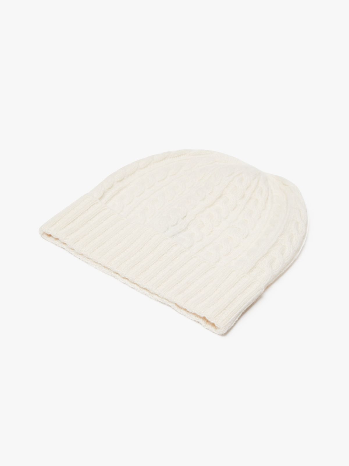 Cashmere hat, white | Weekend Max Mara