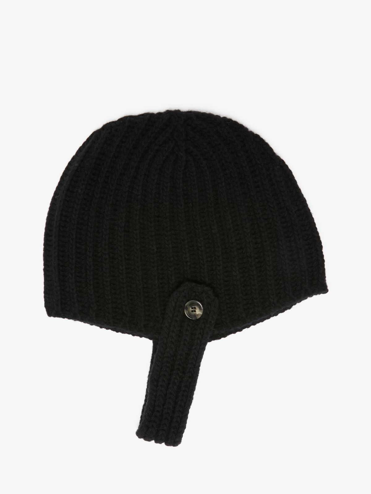 Hat in wool yarn - BLACK - Weekend Max Mara