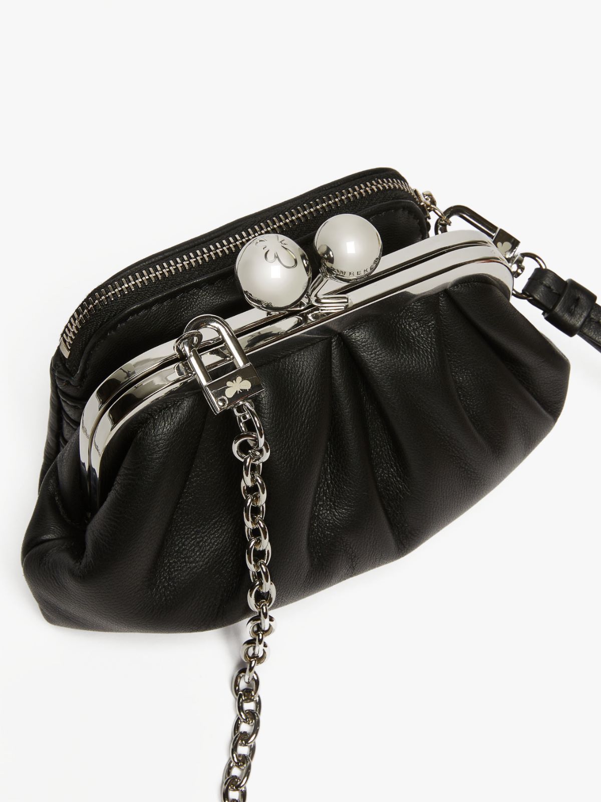 Pasticcino Bag wallet in nappa leather - BLACK - Weekend Max Mara - 4