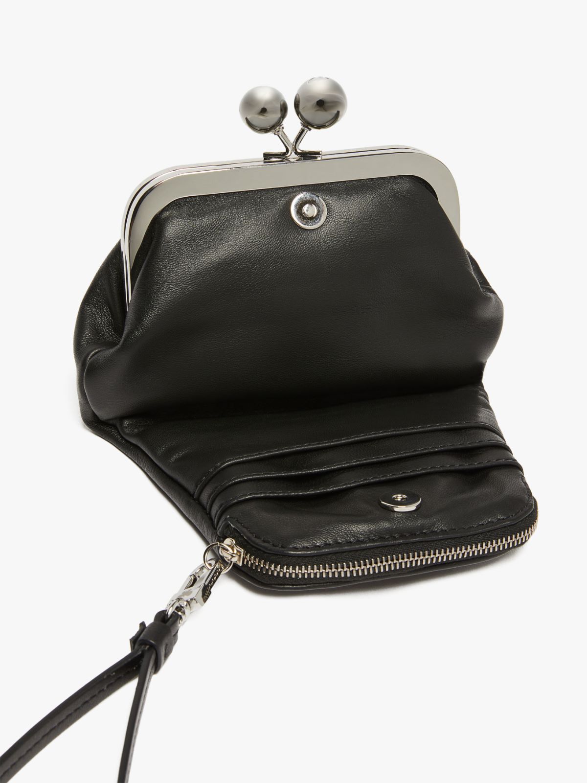 Pasticcino Bag wallet in nappa leather - BLACK - Weekend Max Mara - 5