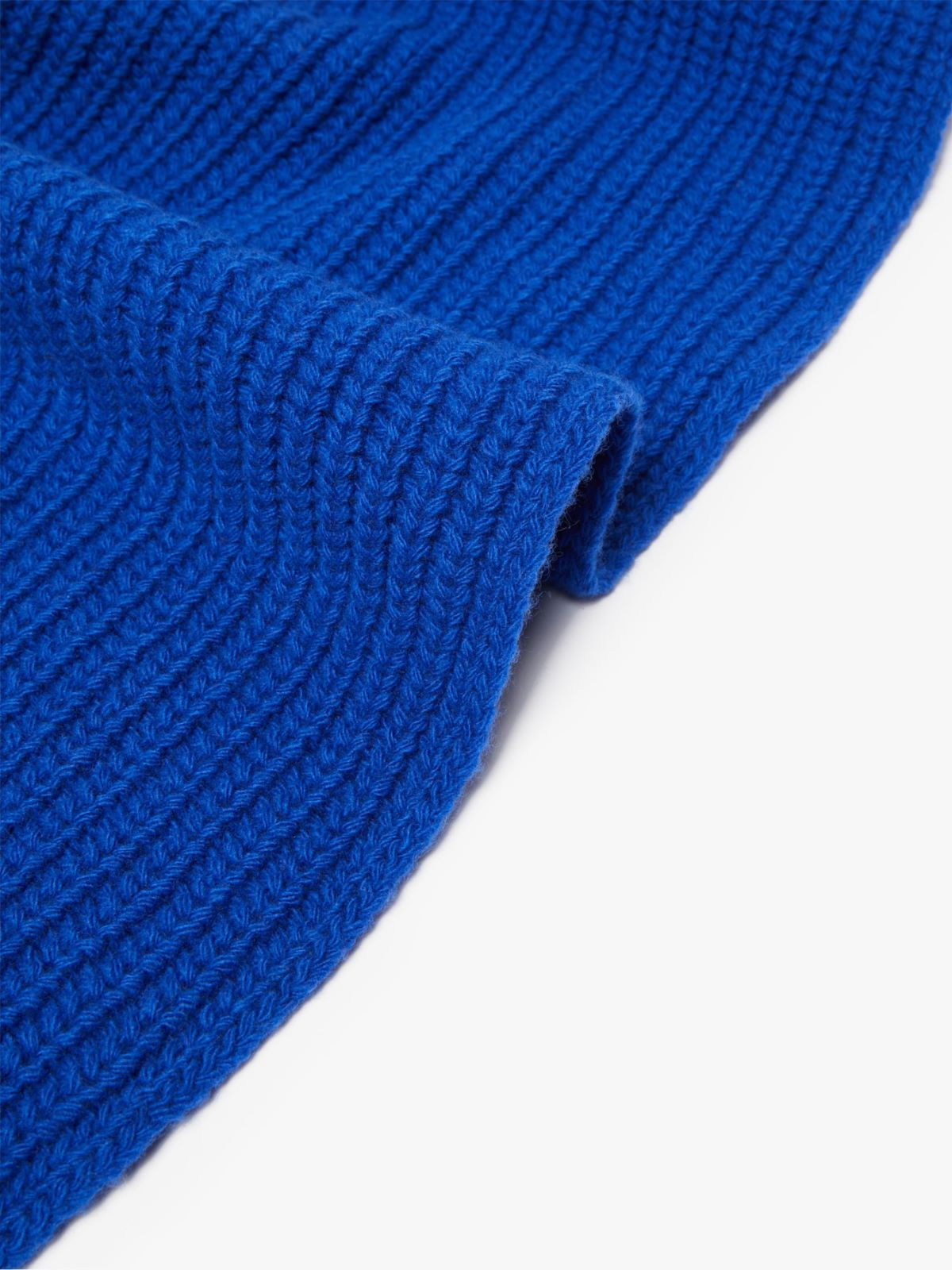 Scarf in wool yarn - CORNFLOWER BLUE - Weekend Max Mara - 3