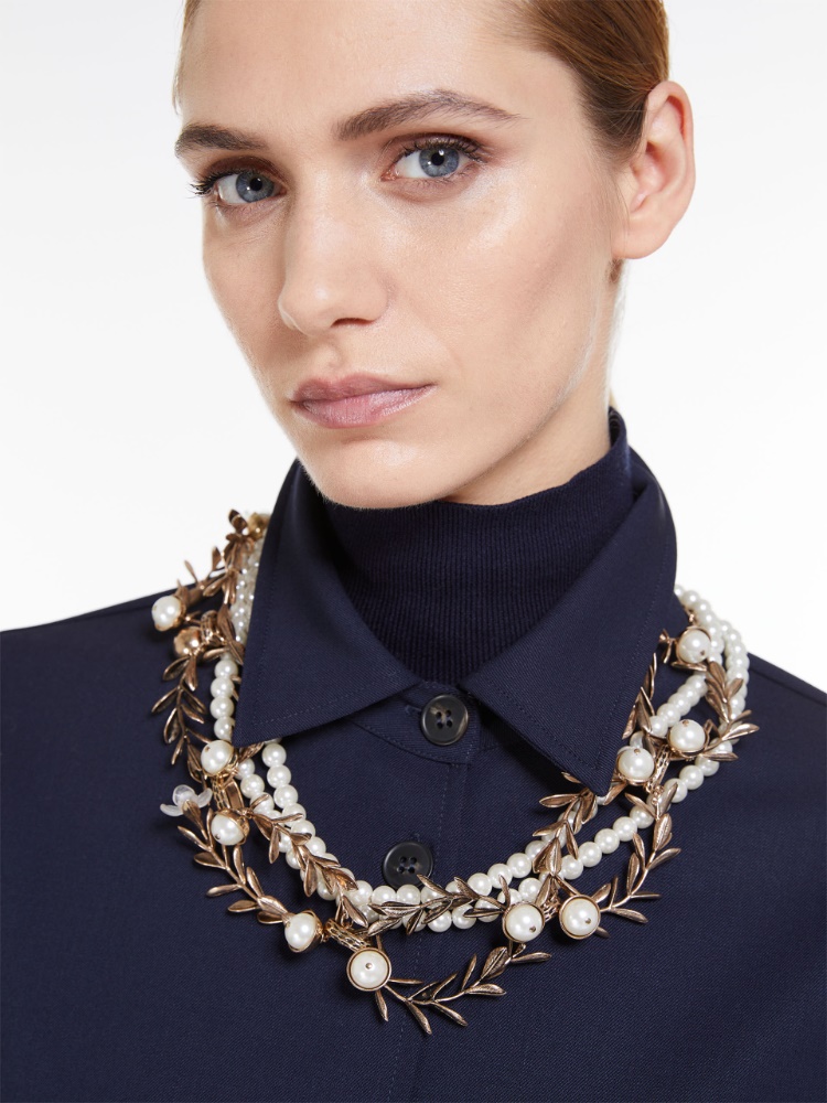 Resin necklace - GOLD - Weekend Max Mara - 2