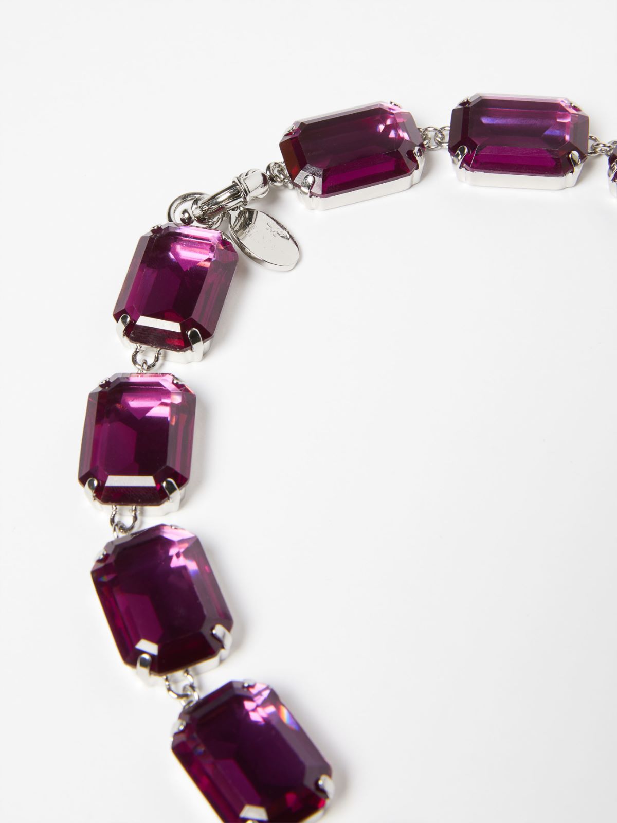 Long necklace with bezels - FUCHSIA - Weekend Max Mara - 2