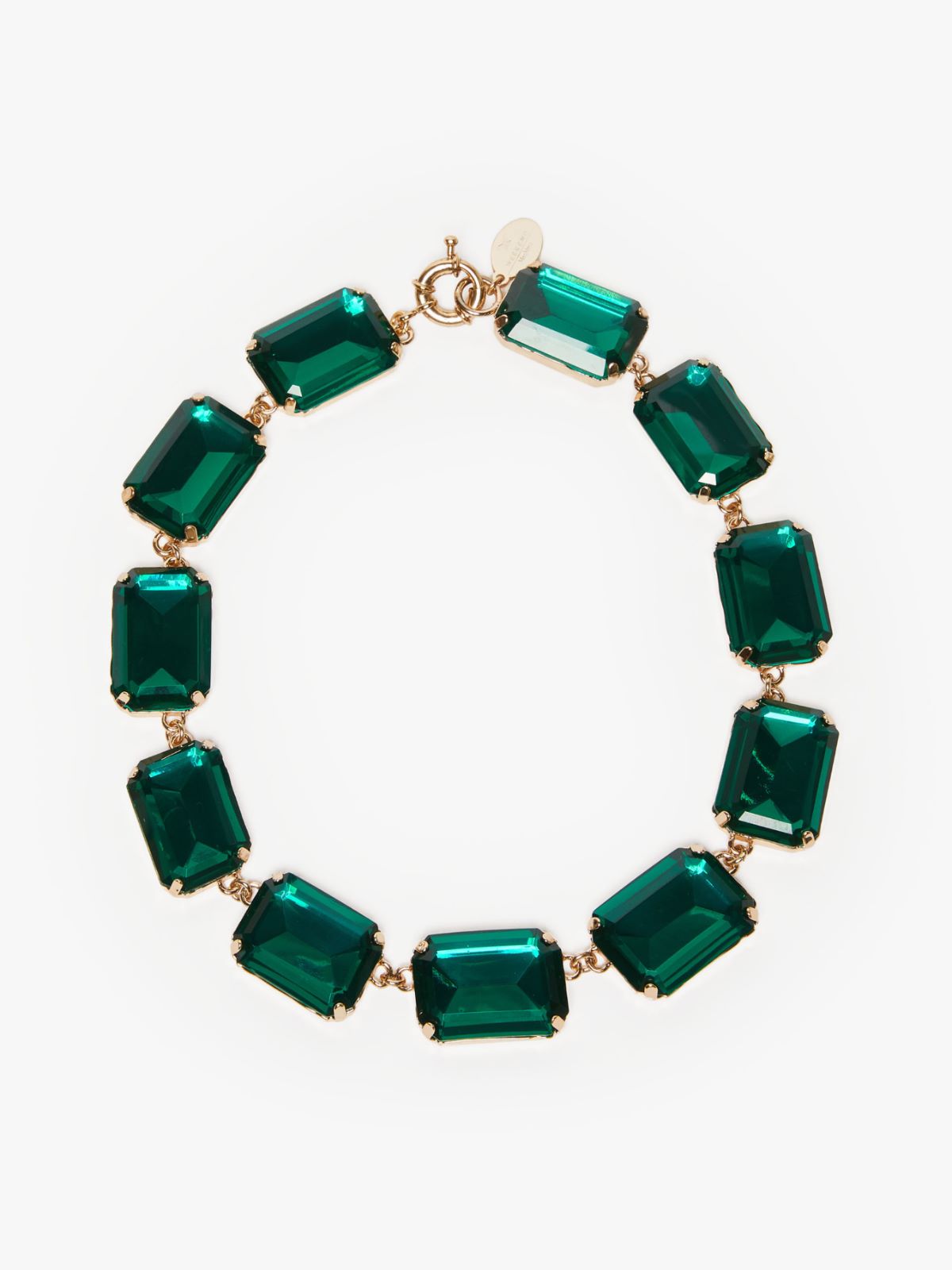 Necklace with bezels - EMERALD - Weekend Max Mara