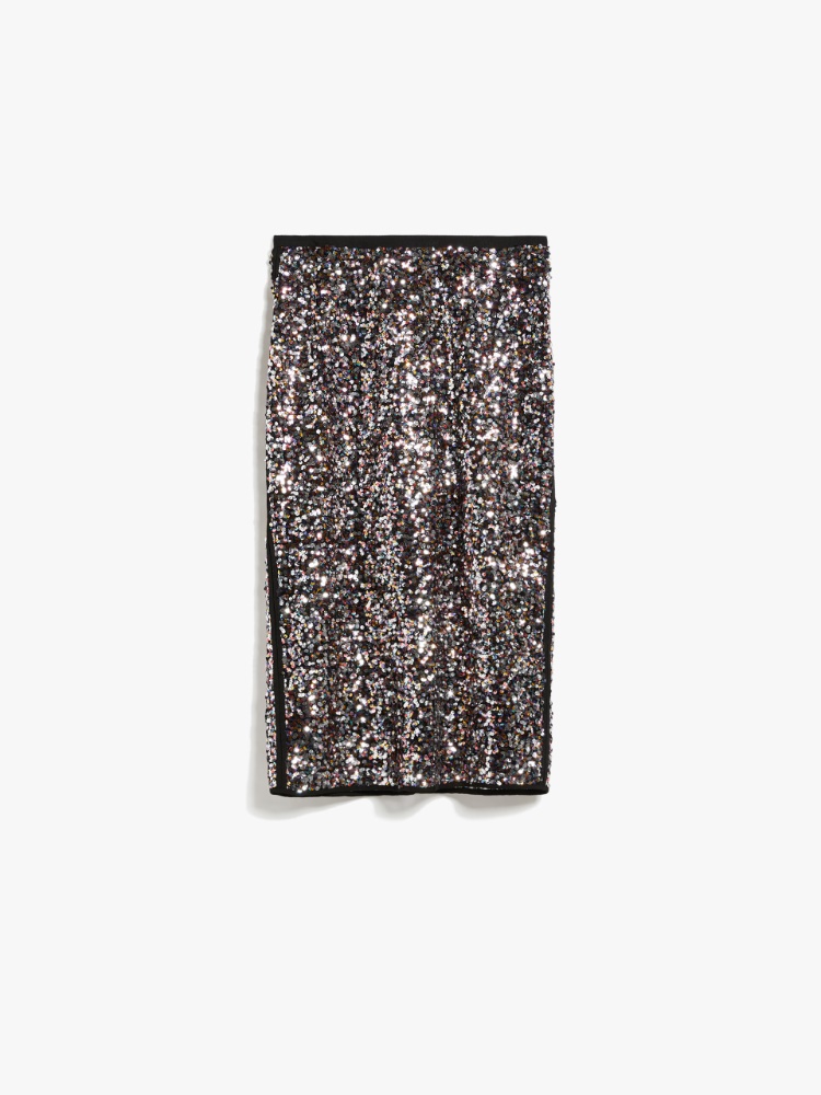 Sequinned pencil skirt - MULTICOLOUR - Weekend Max Mara
