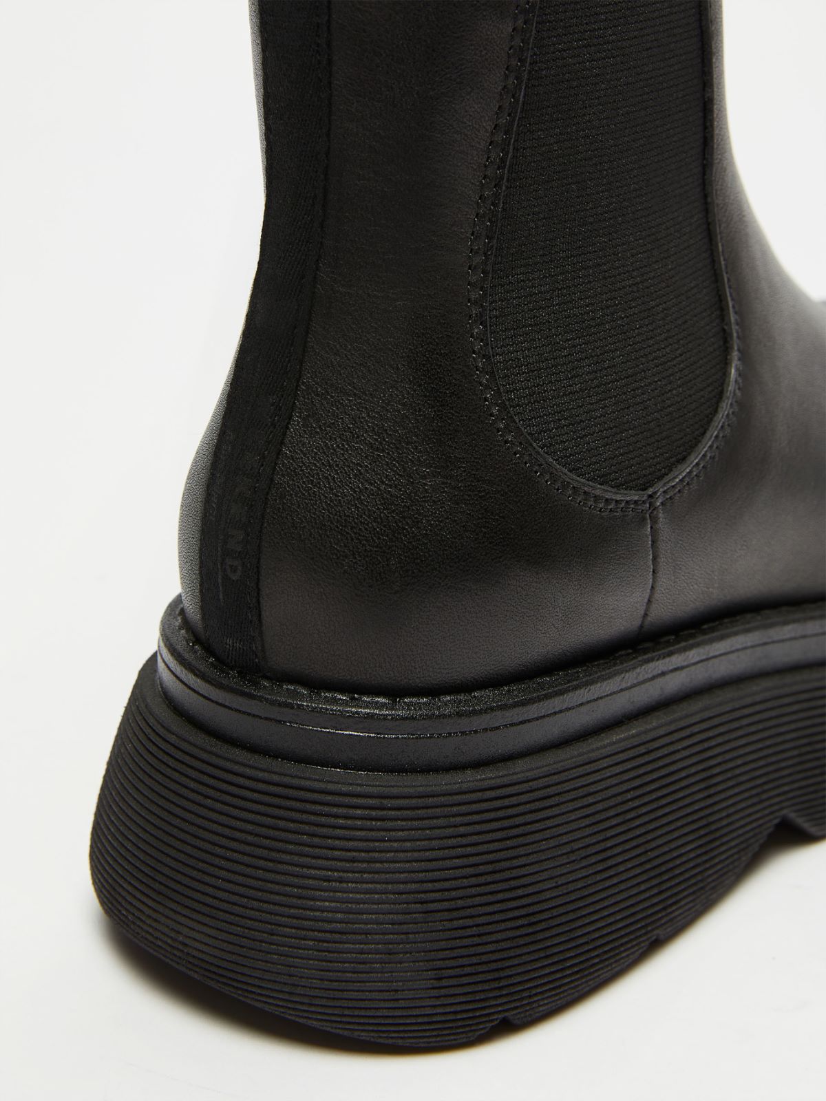 Leather ankle boots - BLACK - Weekend Max Mara - 4