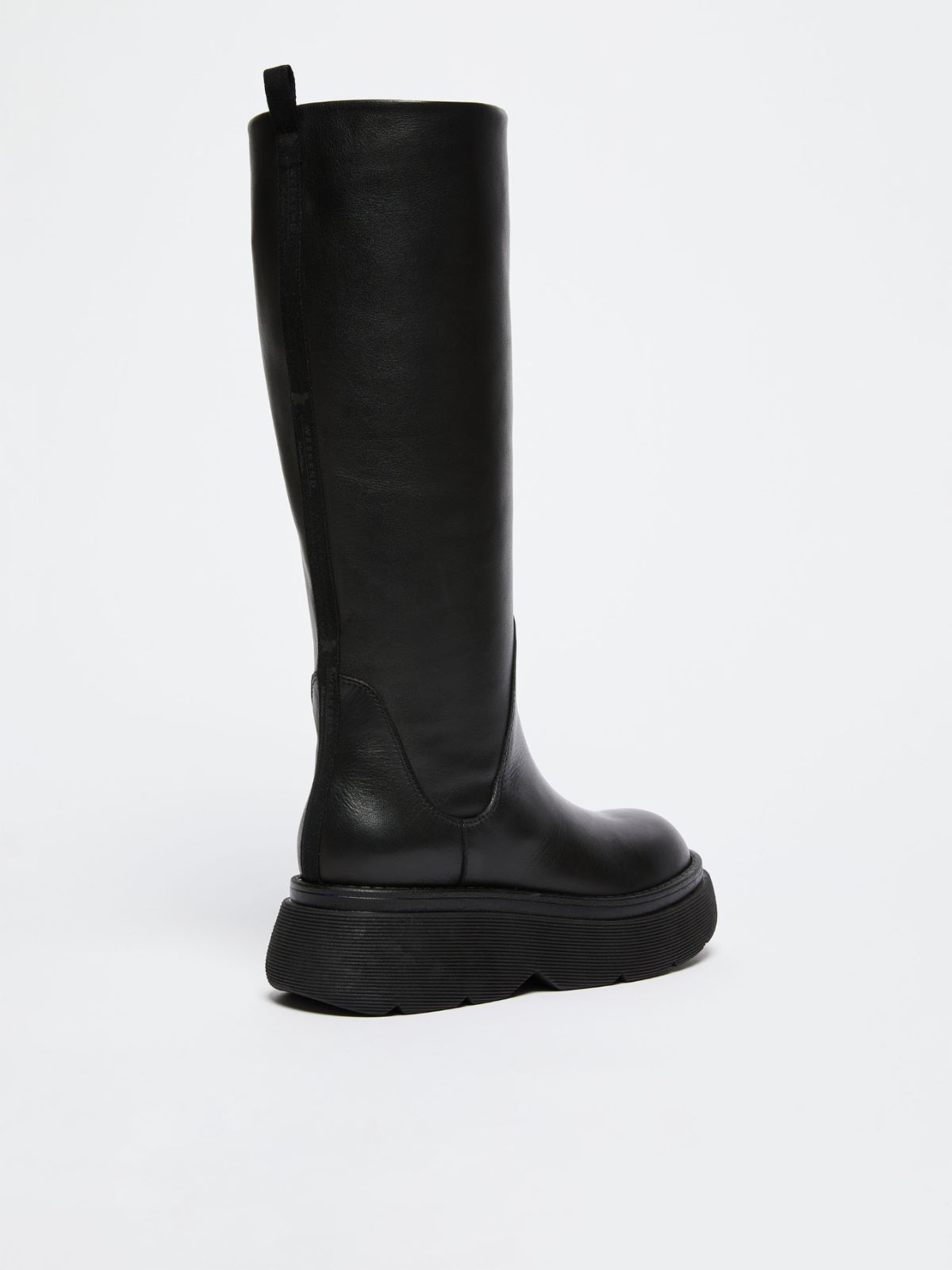 Leather boots, black | Weekend Max Mara