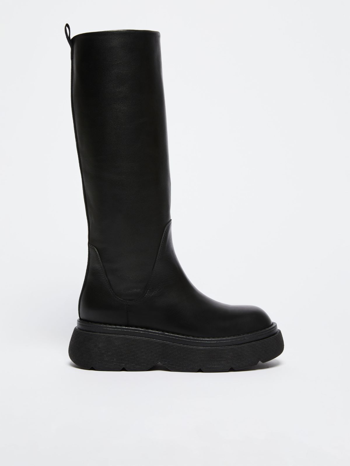 Leather boots, black | Weekend Max Mara