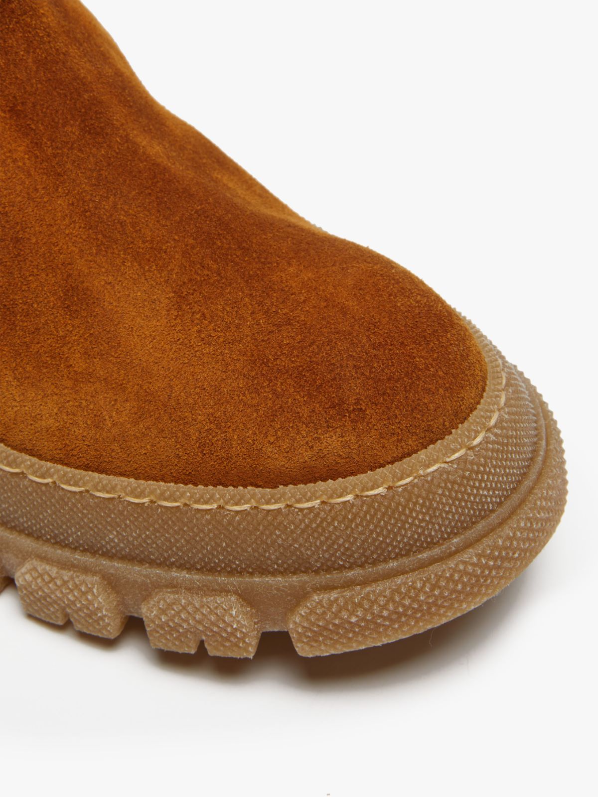 Split leather boots - TOBACCO - Weekend Max Mara - 5