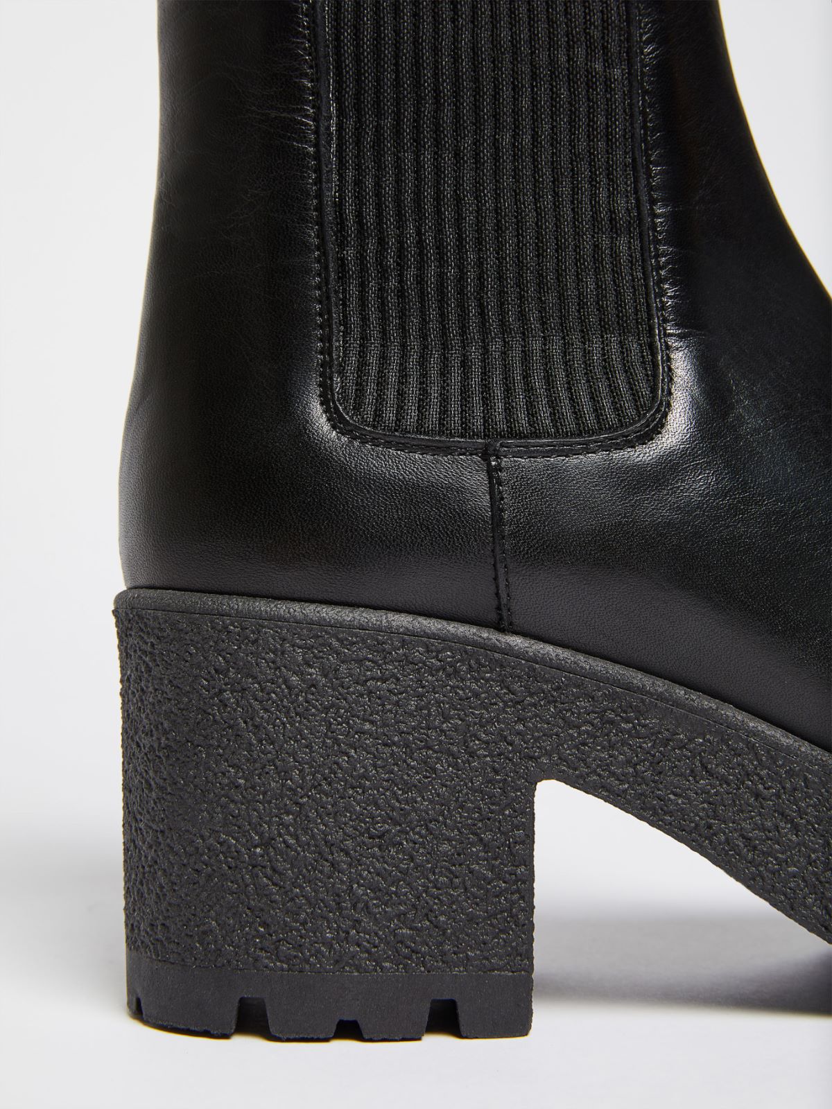 Leather boots - BLACK - Weekend Max Mara - 5