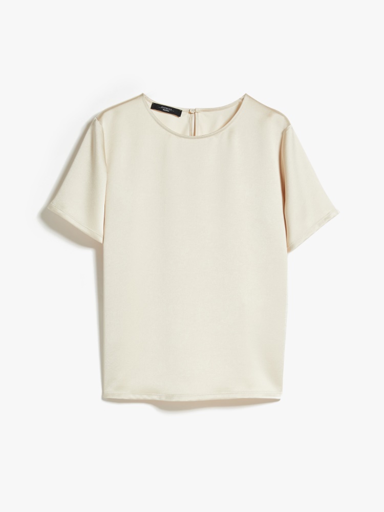 Blouse in satin and jersey - IVORY - Weekend Max Mara - 2