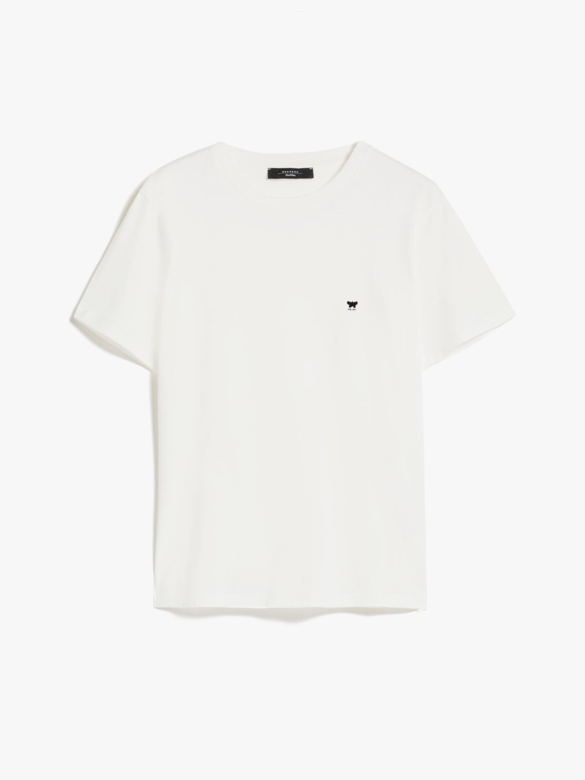 Round-neck jersey T-shirt - WHITE - Weekend Max Mara - 6
