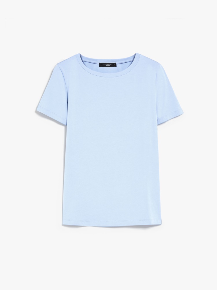 Basic jersey T-shirt - LIGHT BLUE - Weekend Max Mara - 2